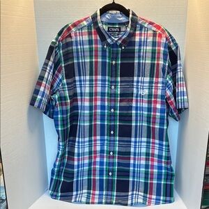 Chaps, short sleeve shirt
Easy care 
Size XXL men’s